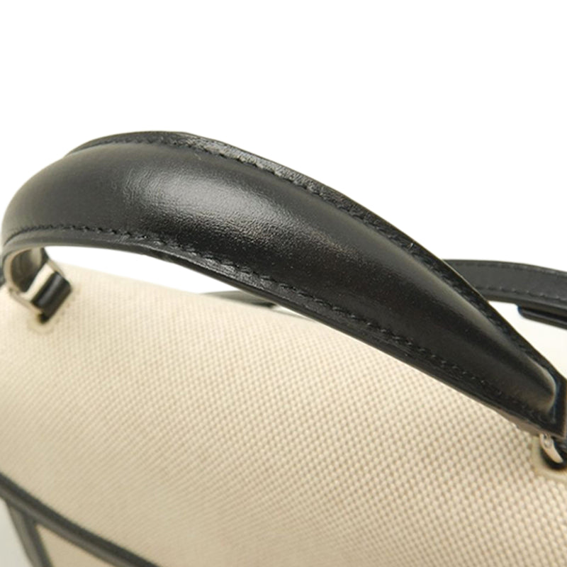 Medium Canvas Cassandra Top Handle Bag - Image 14