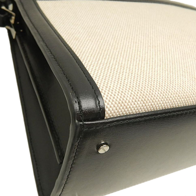 Medium Canvas Cassandra Top Handle Bag - Image 18