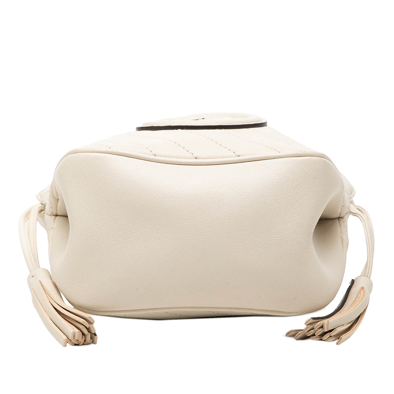 Mini Diagonal Stitched Calfskin Blondie Bucket Bag - Image 3