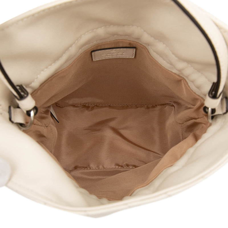 Mini Diagonal Stitched Calfskin Blondie Bucket Bag - Image 4