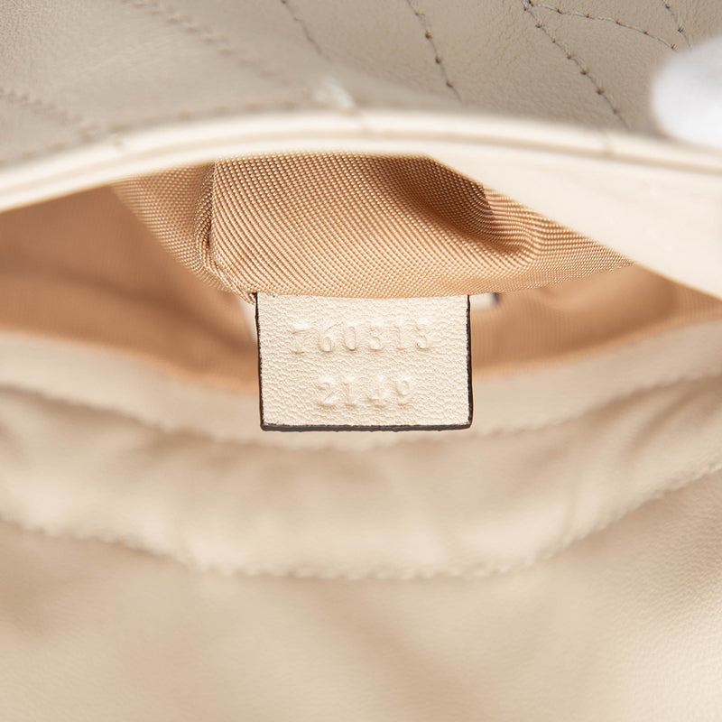 Mini Diagonal Stitched Calfskin Blondie Bucket Bag - Image 6
