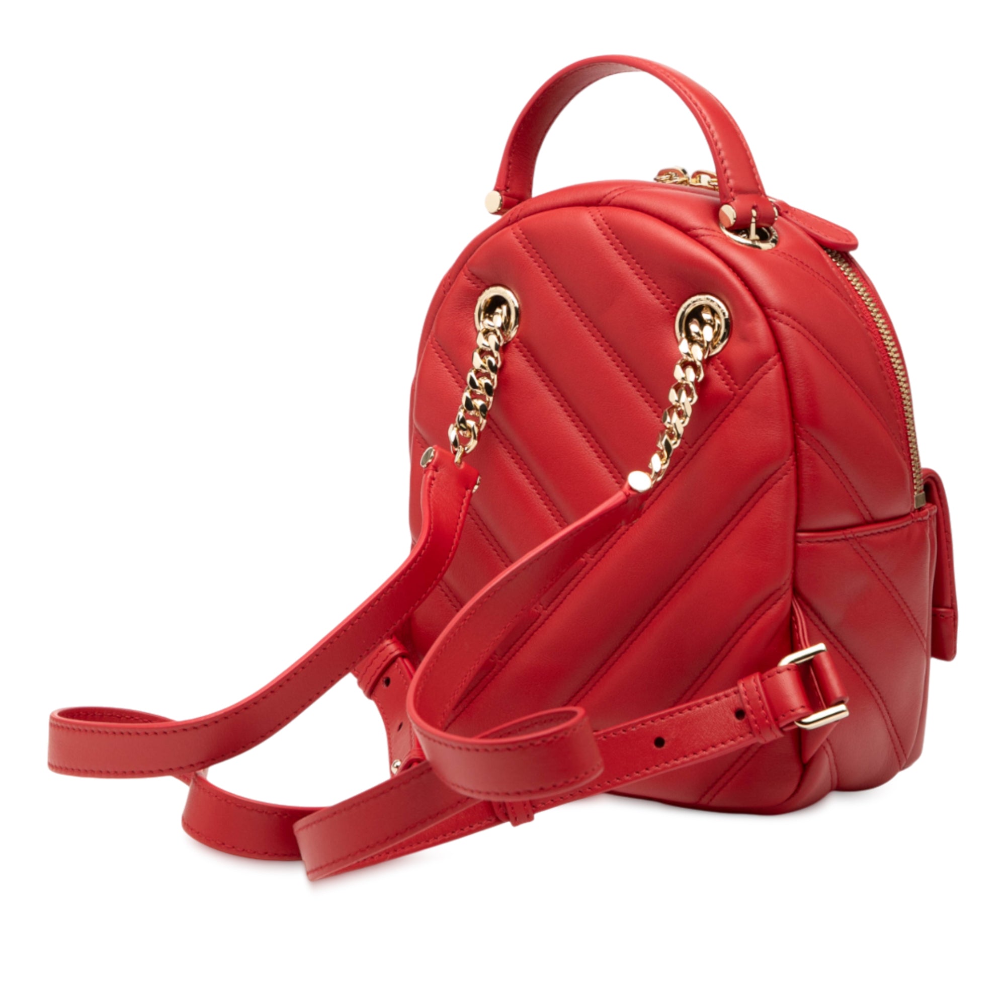 Leather Serpenti Cabochon Backpack - Image 2