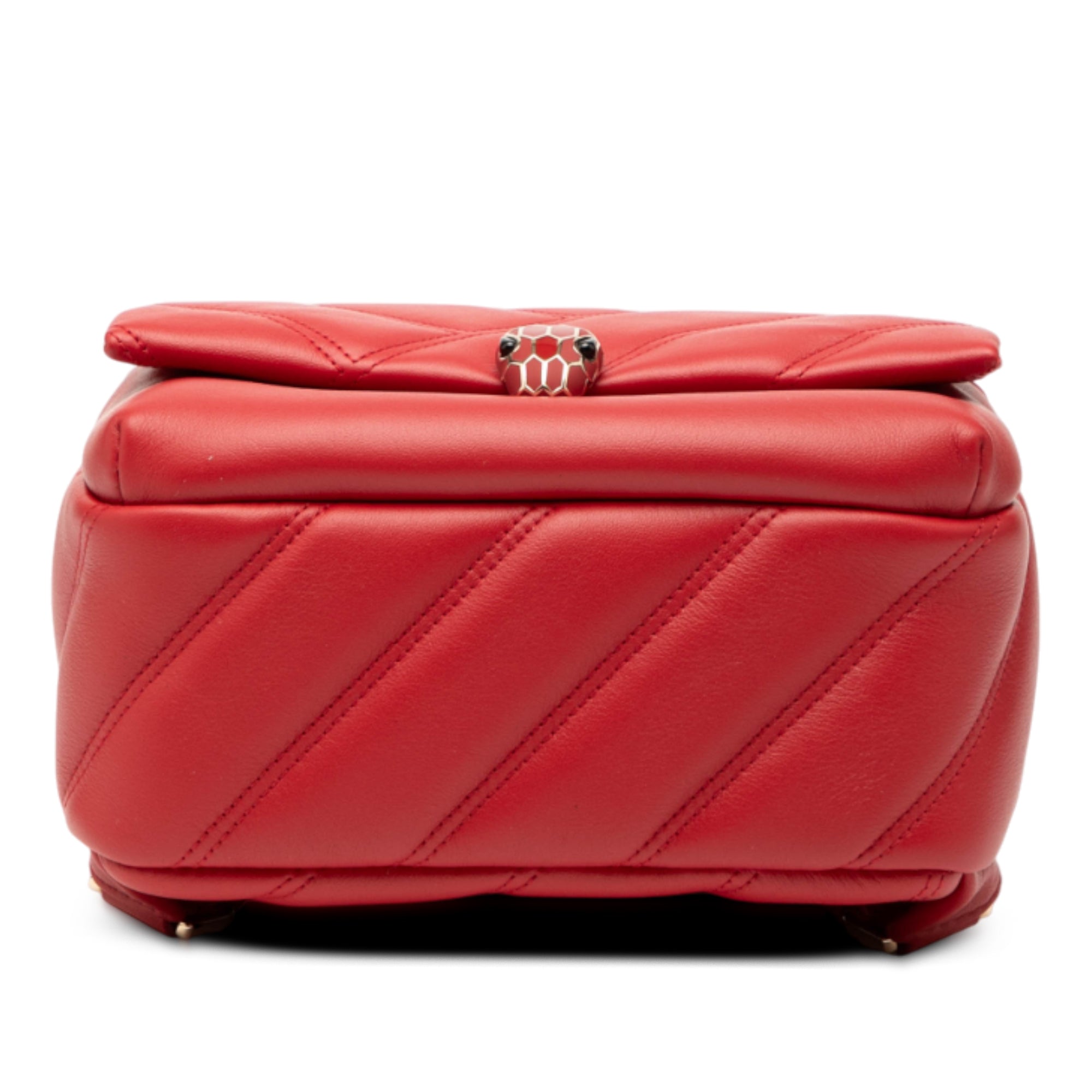 Leather Serpenti Cabochon Backpack - Image 3