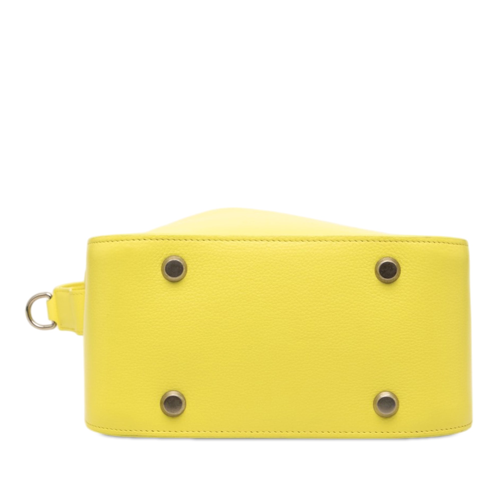 Small Pebbled Calfskin Tool 2.0 North South Tote - Image 3