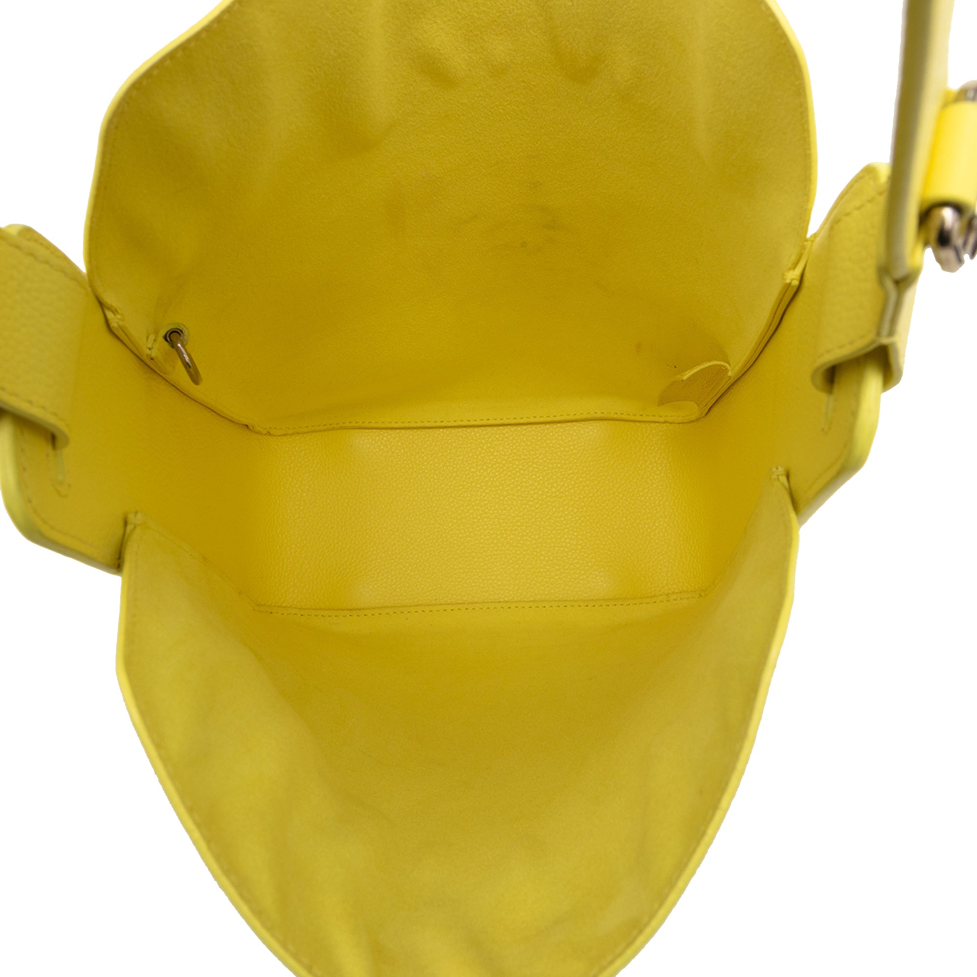 Small Pebbled Calfskin Tool 2.0 North South Tote - Image 4