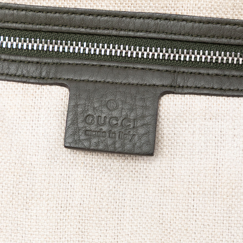 Large GG Canvas Icon Bit Satchel - Image 6