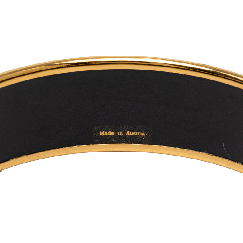 Wide Printed Enamel Bangle 65 - Image 5