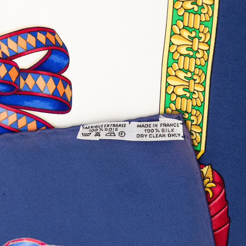 Les Rubans du Cheval Silk Scarf 90 - Image 2