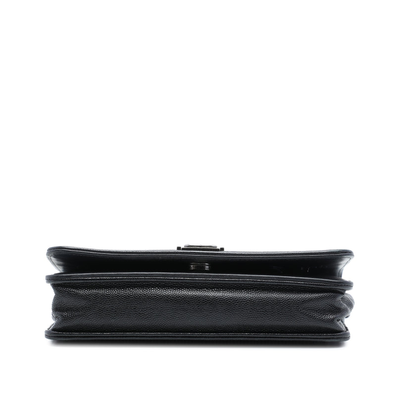 Quilted Caviar Boy Wallet on Chain - Image 3