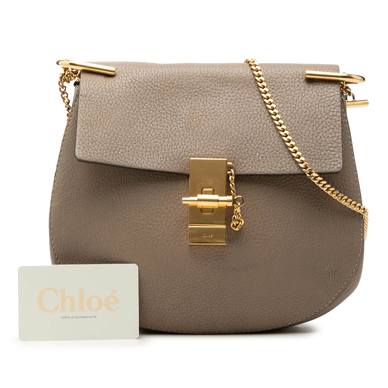 Small Grained Calfskin Drew Crossbody - Image 7