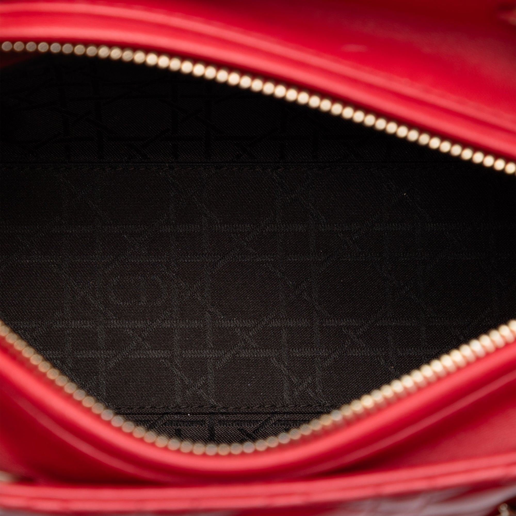 Medium Lambskin Cannage Lady Dior - Image 4