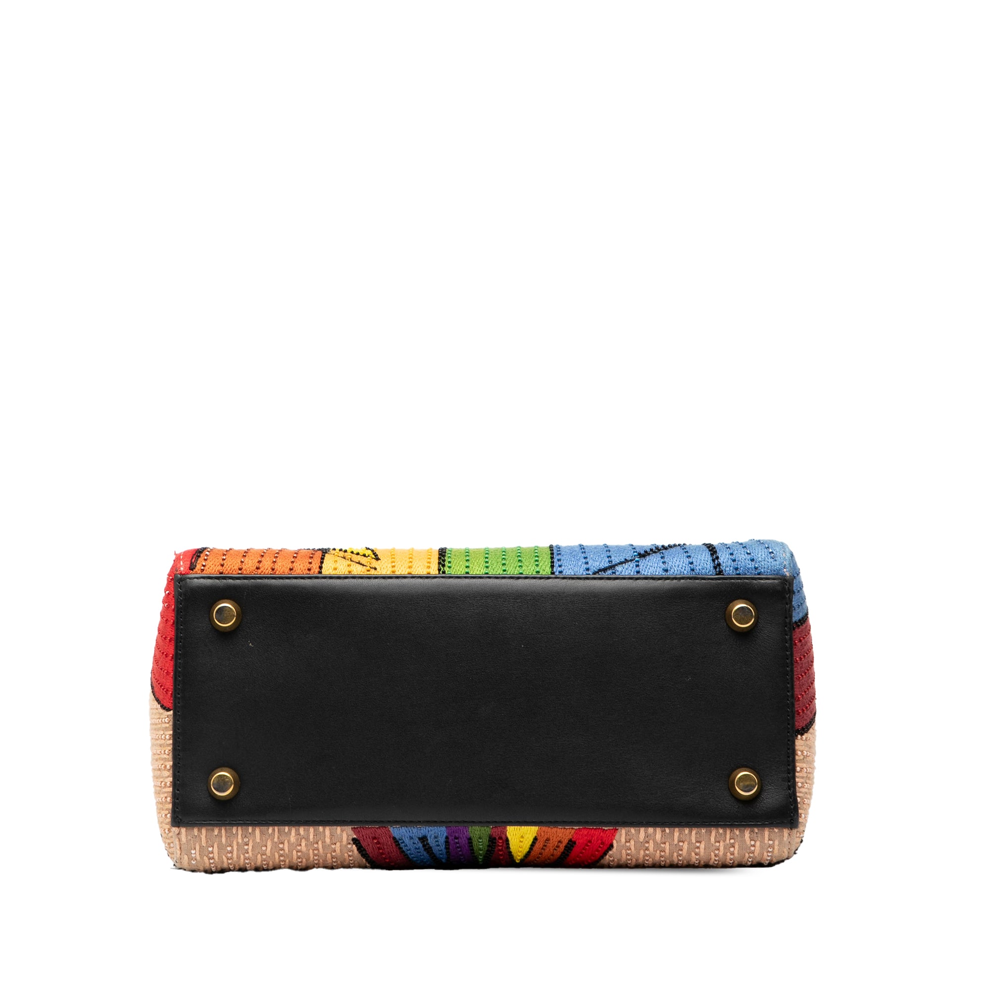 Medium Canvas Beaded and Embroidered Tarot Judgment Lady Dior - Image 3