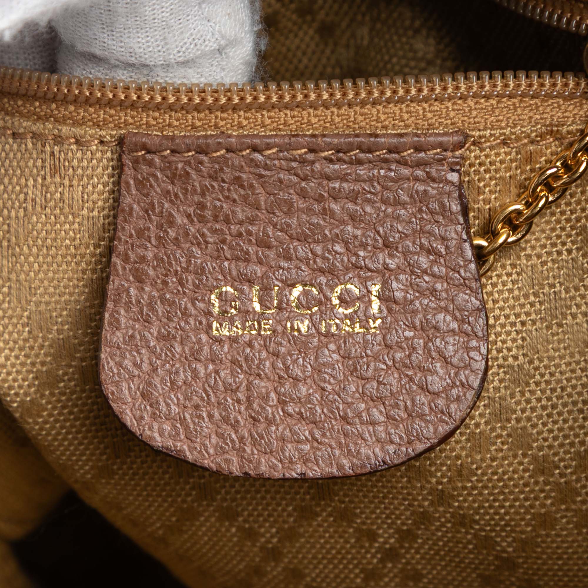 Mini Suede Bamboo Satchel - Image 5