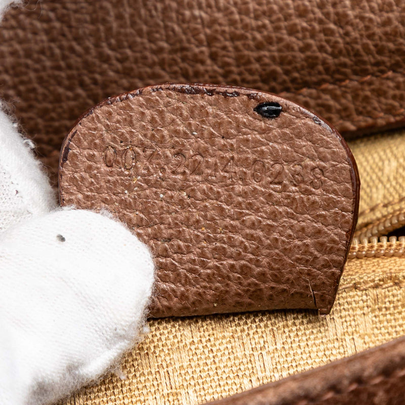 Mini Suede Bamboo Satchel - Image 6
