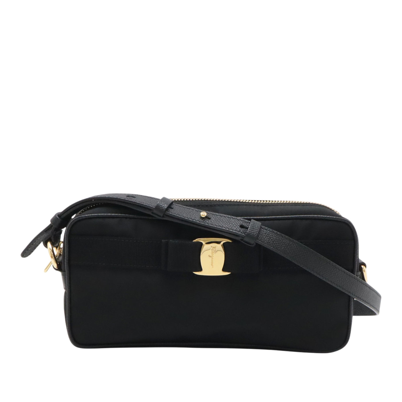 Nylon Vara Bow Shoulder Bag - Image 1