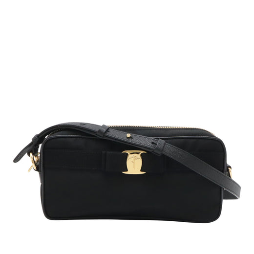 Nylon Vara Bow Shoulder Bag - Image 1