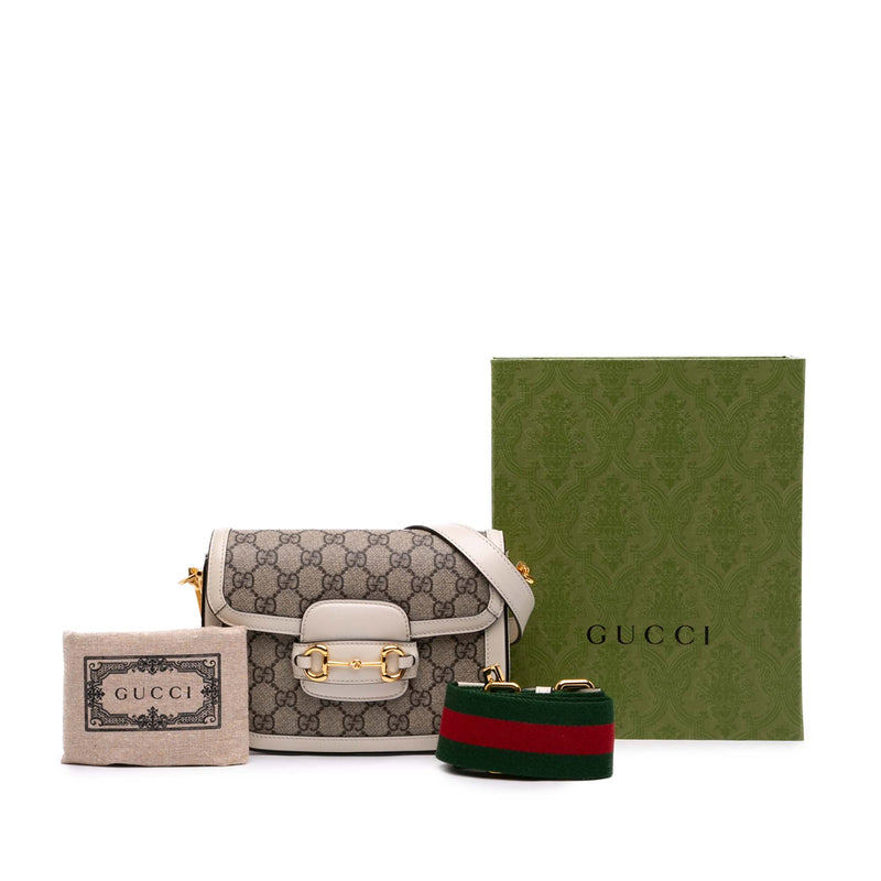 Small GG Supreme Web Horsebit 1955 Crossbody - Image 7