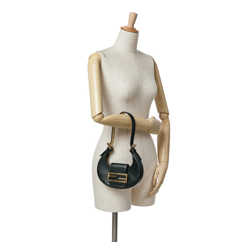 Mini Leather Cookie Hobo - Image 7