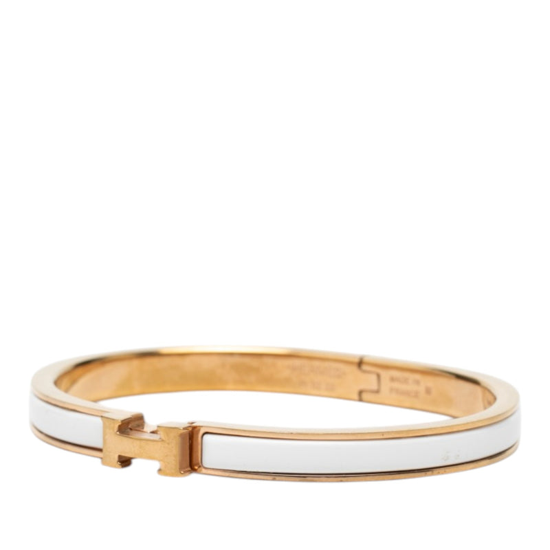 Extra Narrow Enamel Clic H Bracelet PM - Image 2