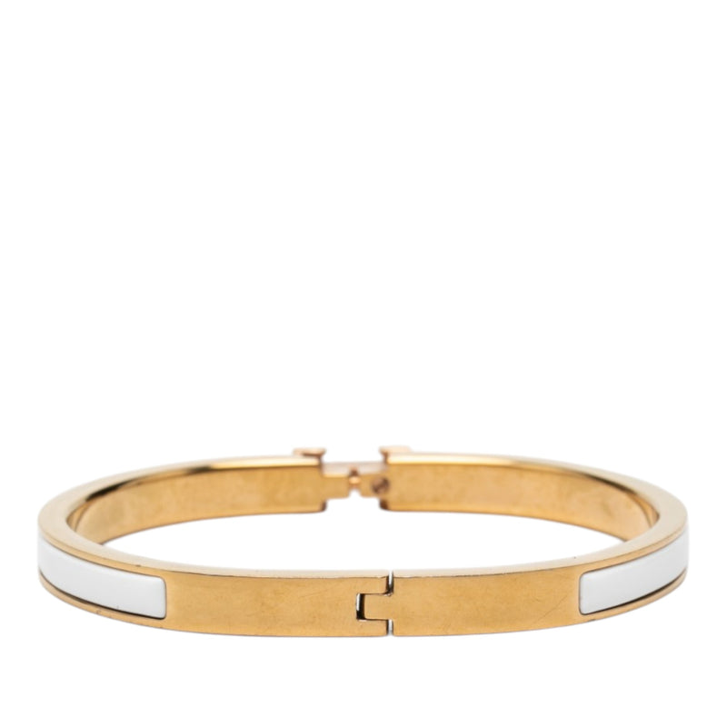 Extra Narrow Enamel Clic H Bracelet PM - Image 3