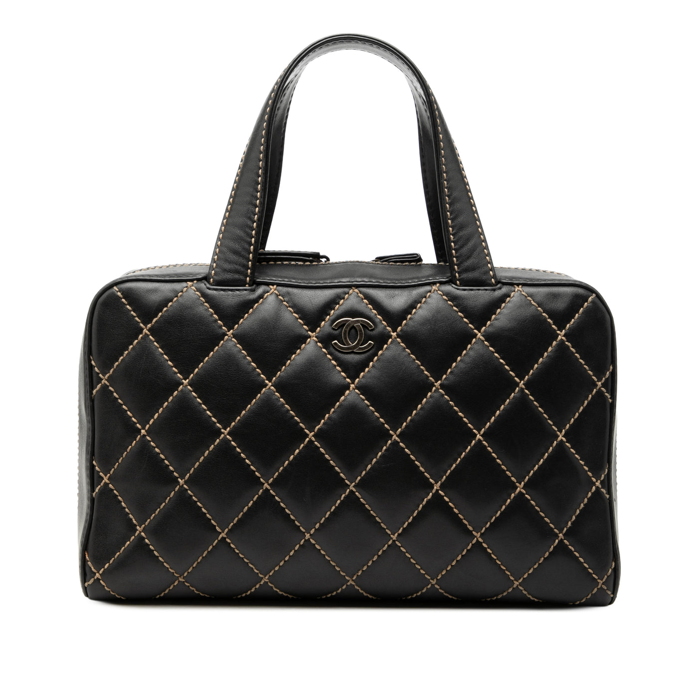 CC Lambskin Wild Stitch Handbag - Image 1