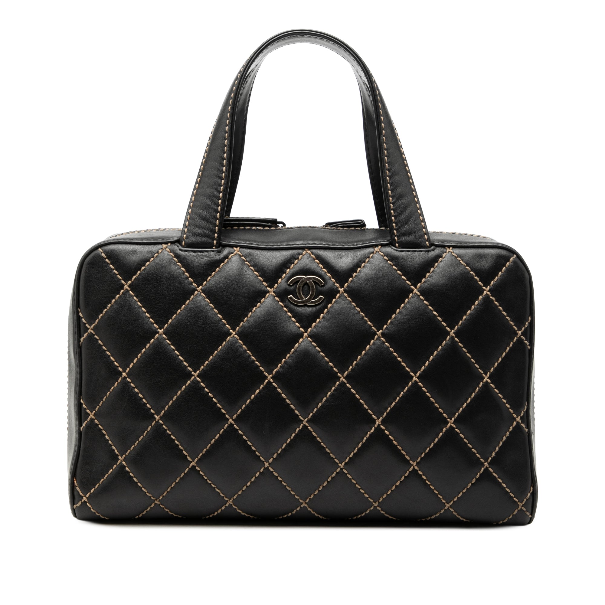CC Lambskin Wild Stitch Handbag - Image 1