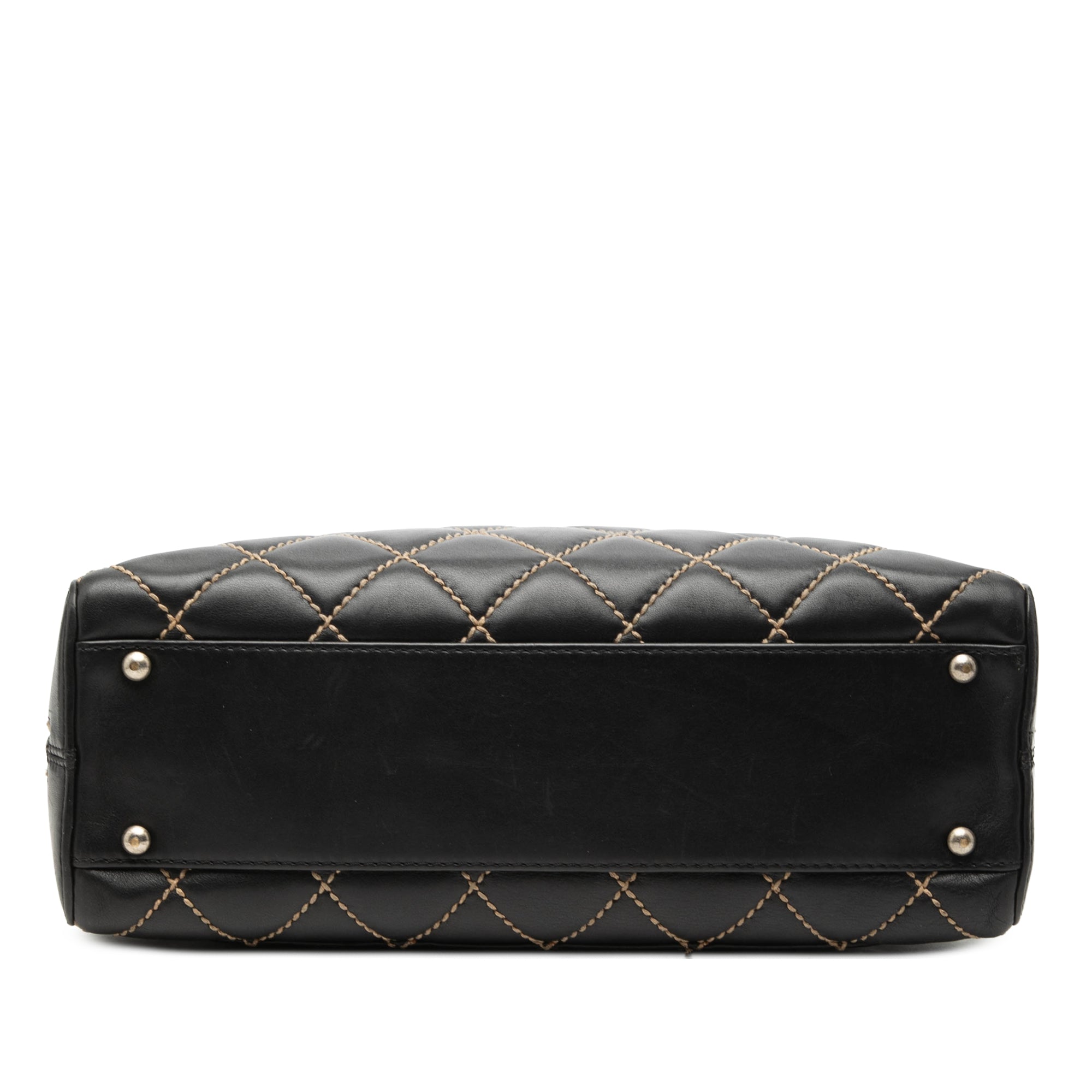 CC Lambskin Wild Stitch Handbag - Image 3