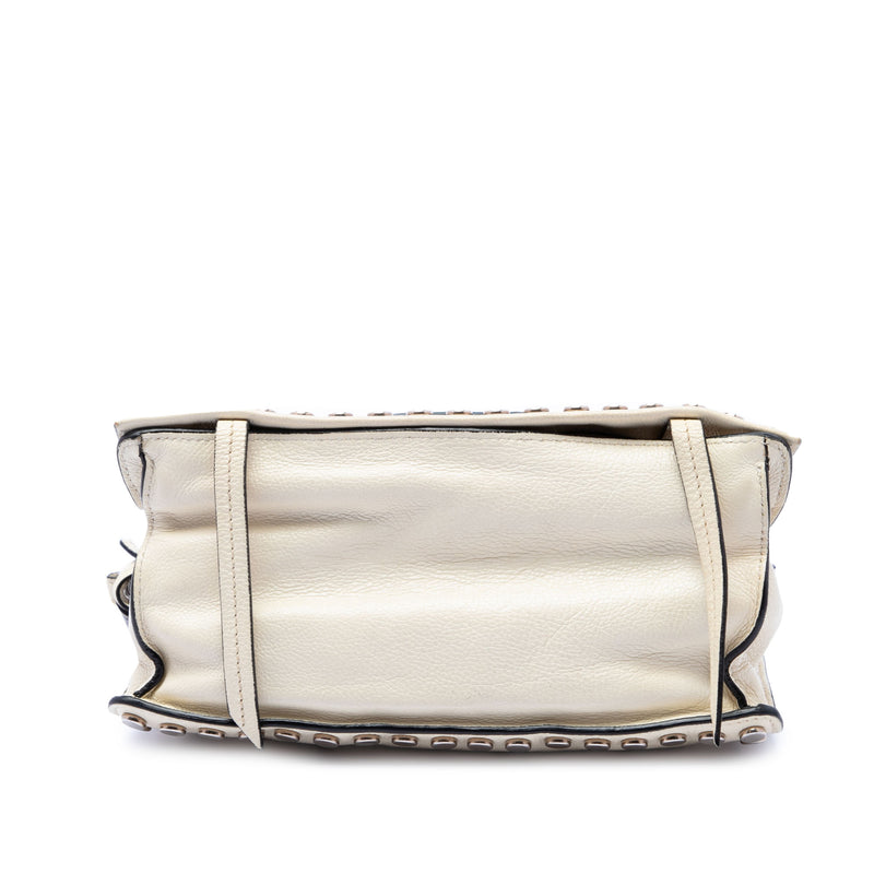 Glace Calfskin Studded Etiquette Flap - Image 3