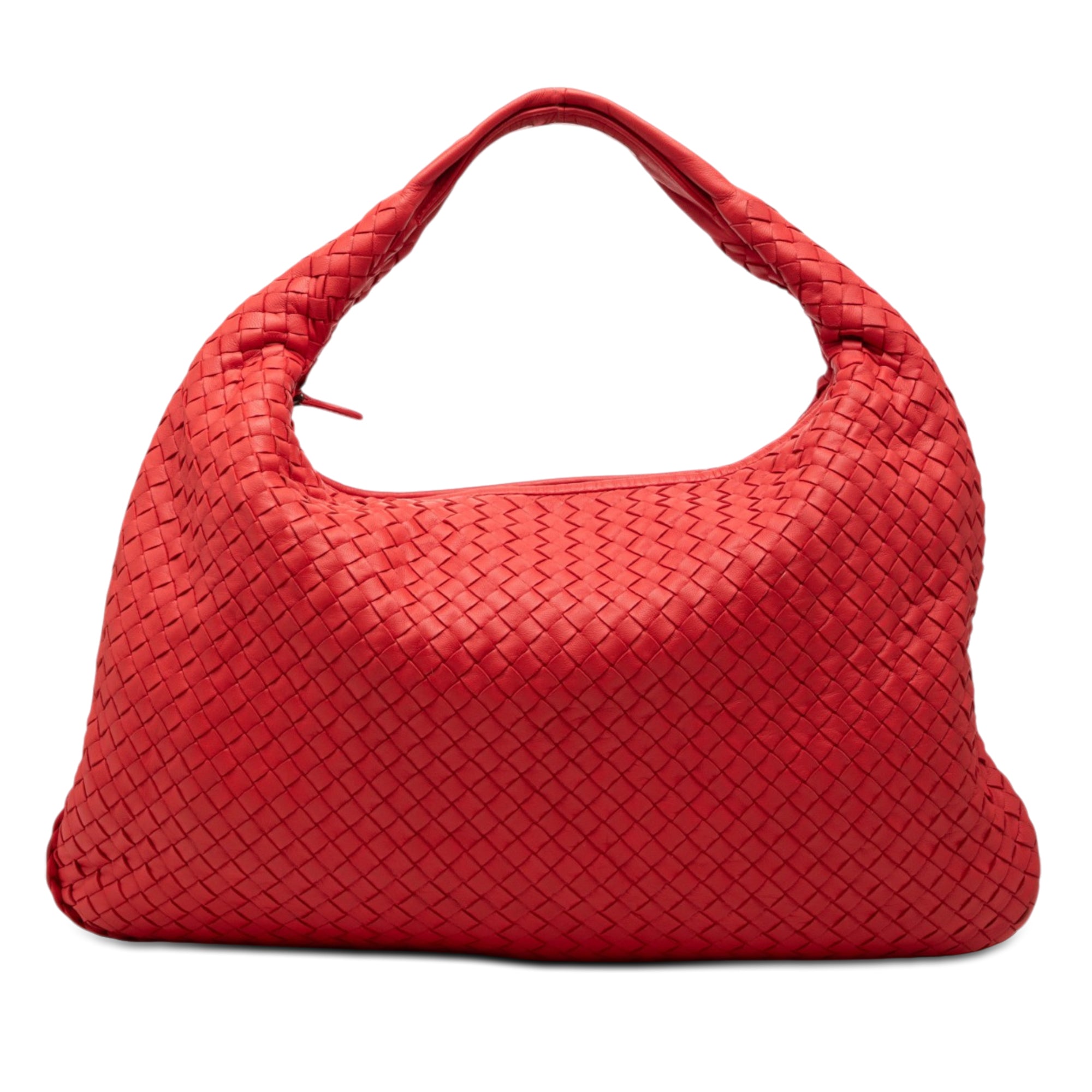 Medium Nappa Intrecciato Veneta Hobo - Image 1