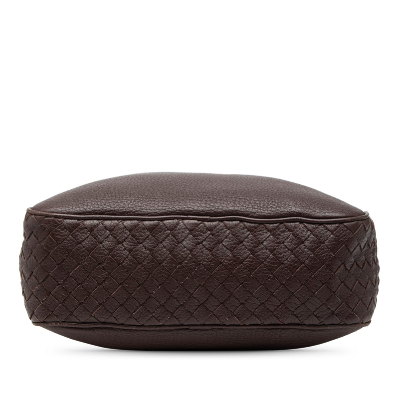 Intrecciato Trimmed Nappa Messenger Bag - Image 3