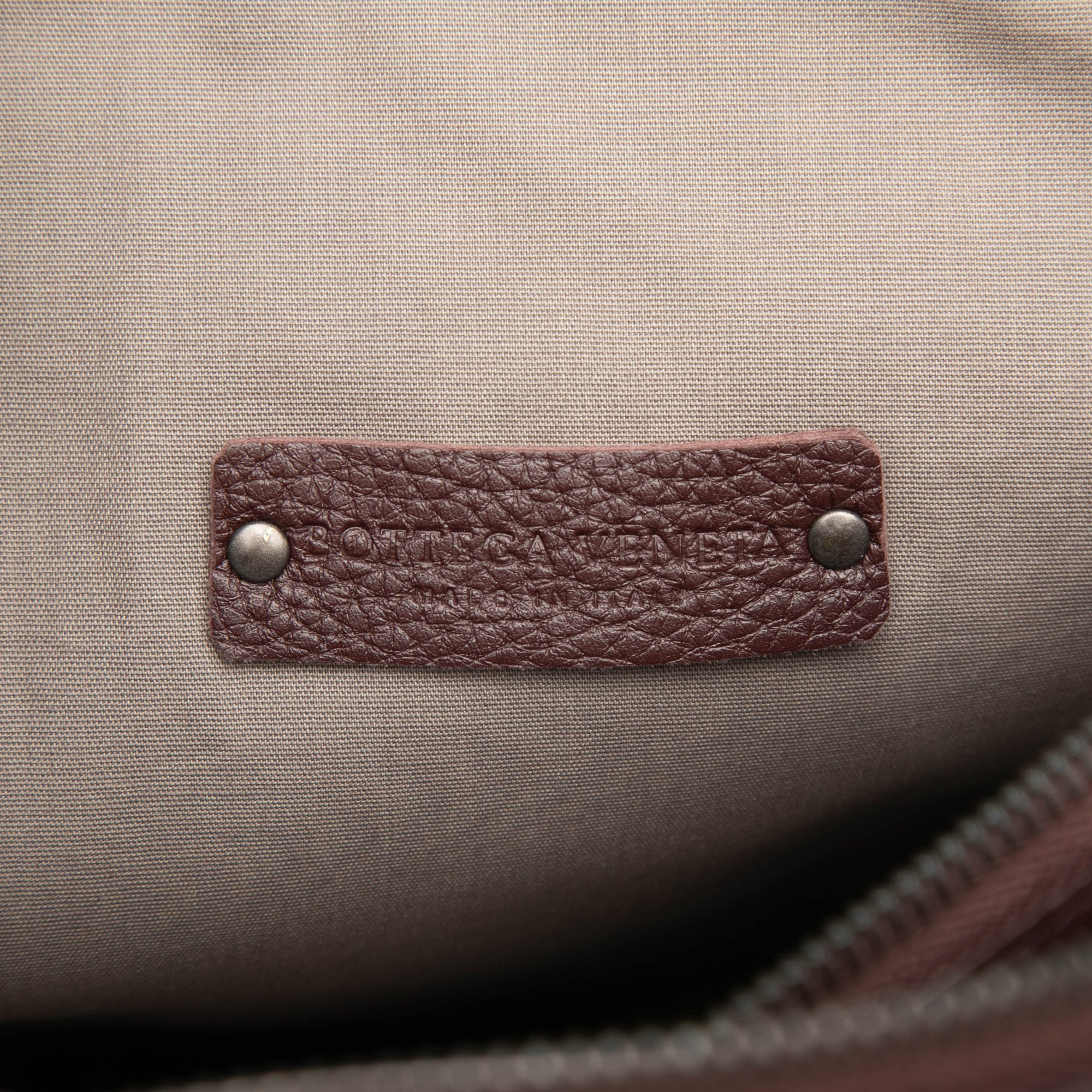 Intrecciato Trimmed Nappa Messenger Bag - Image 5