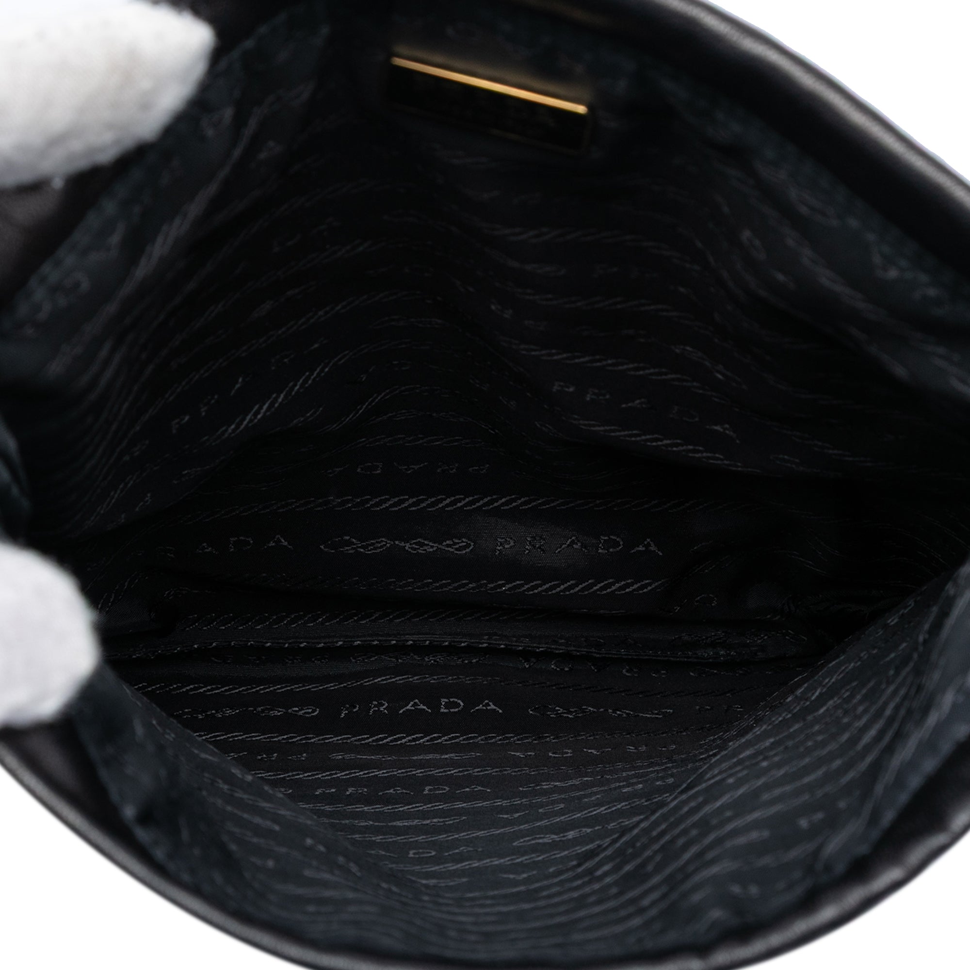 Embroidered Leather Drawstring Pouch - Image 4