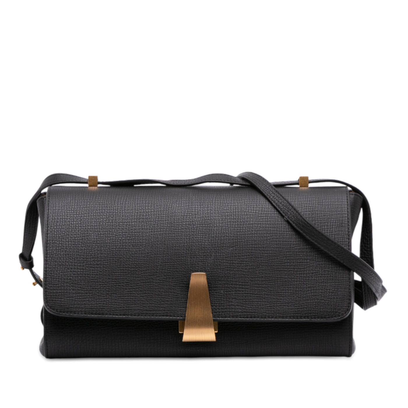 Grained Calfskin BV Angle Shoulder Bag - Image 1