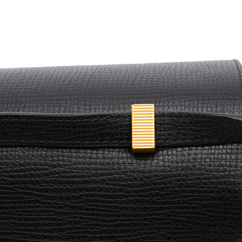 Grained Calfskin BV Angle Shoulder Bag - Image 10