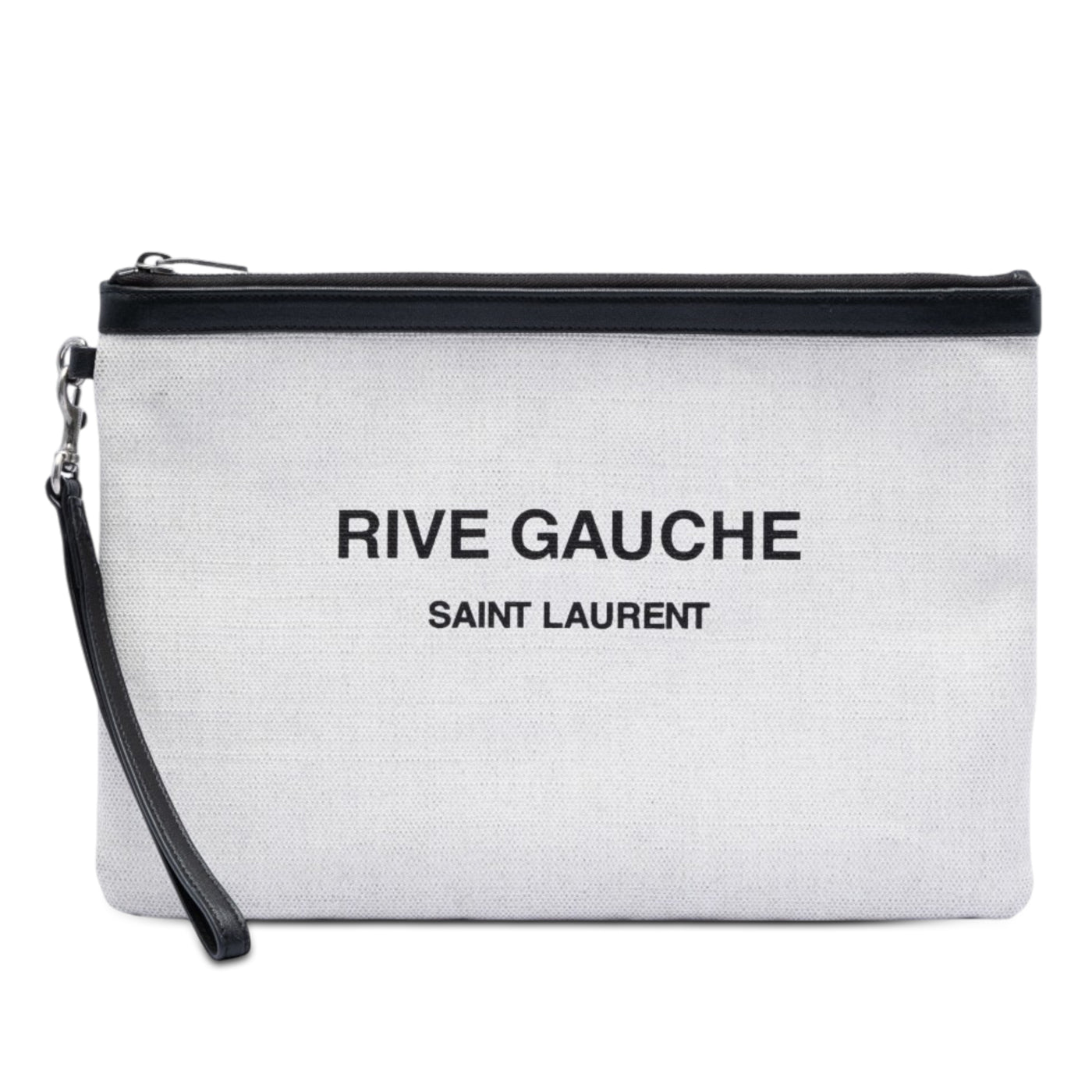 Canvas Rive Gauche Wristlet Clutch - Image 1