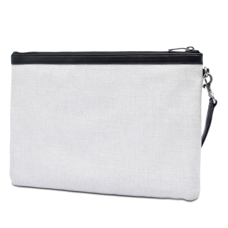 Canvas Rive Gauche Wristlet Clutch - Image 2