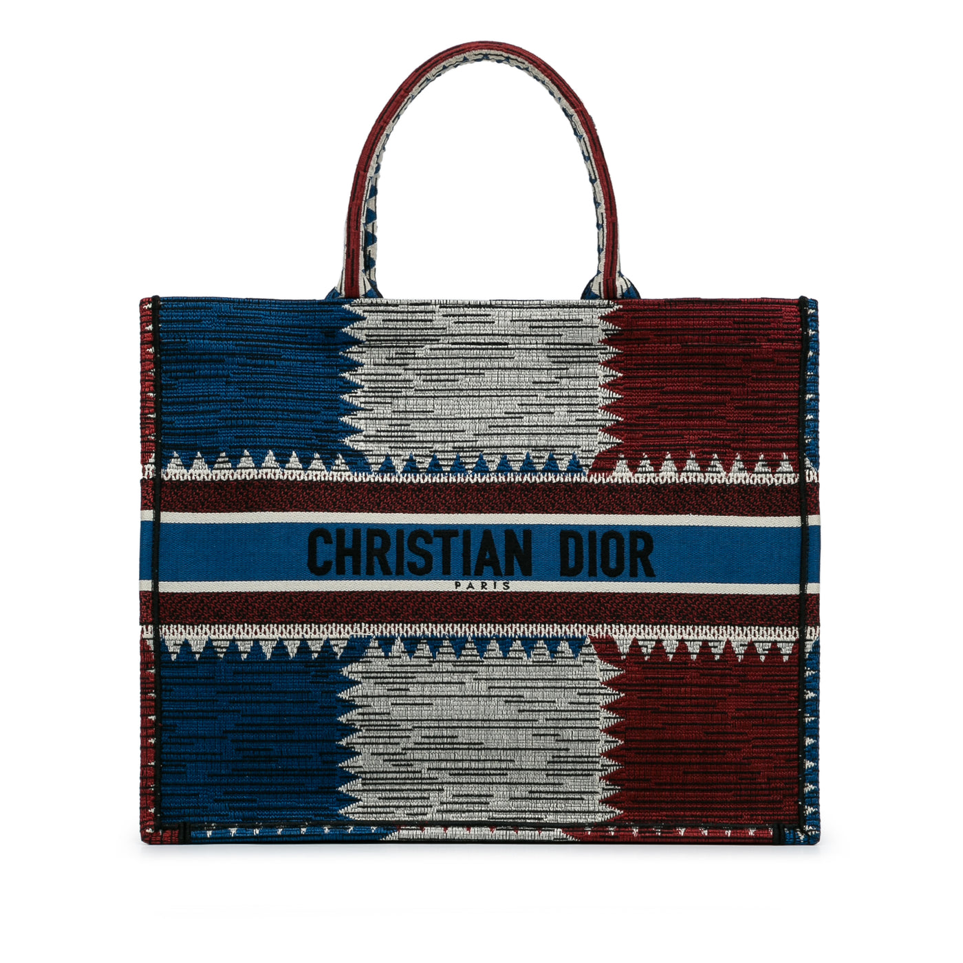 Large French Flag Book Tote - Image 1