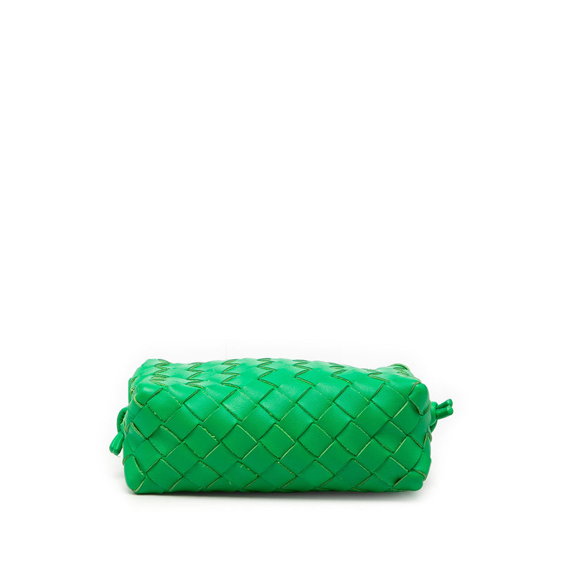 Mini Lambskin Intrecciato Loop Camera Bag - Image 3