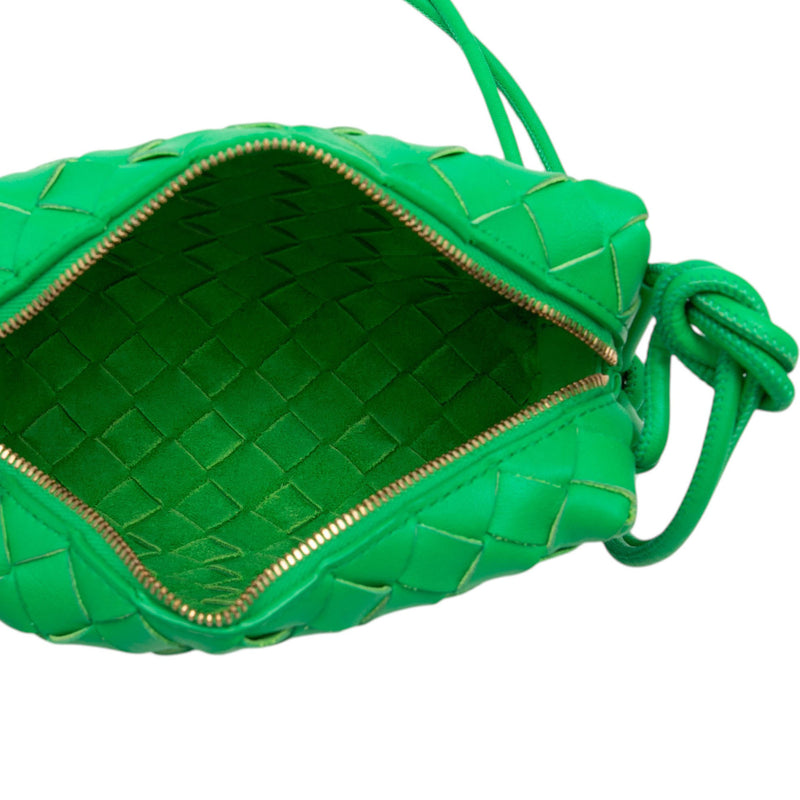 Mini Lambskin Intrecciato Loop Camera Bag - Image 4