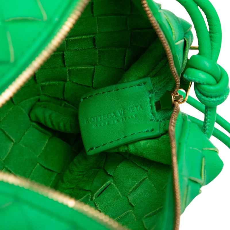 Mini Lambskin Intrecciato Loop Camera Bag - Image 5