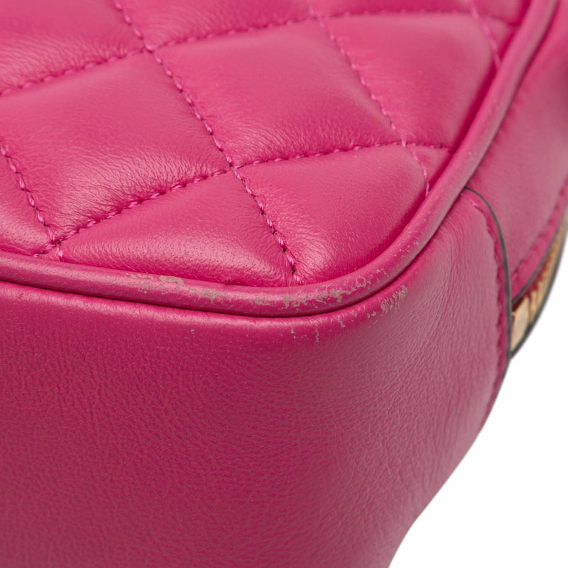 Quilted Lambskin La Medusa Camera Bag - Image 10