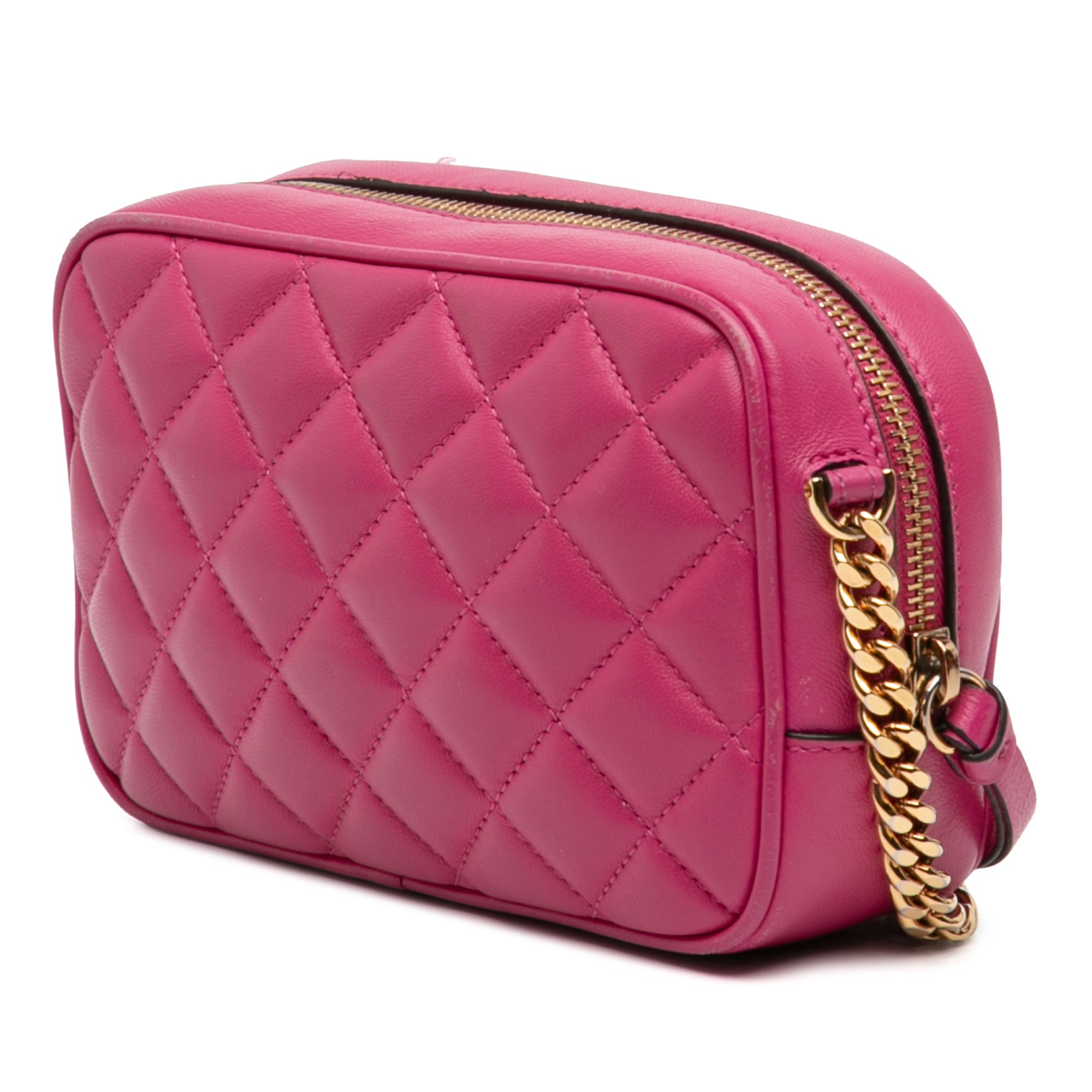 Quilted Lambskin La Medusa Camera Bag - Image 2