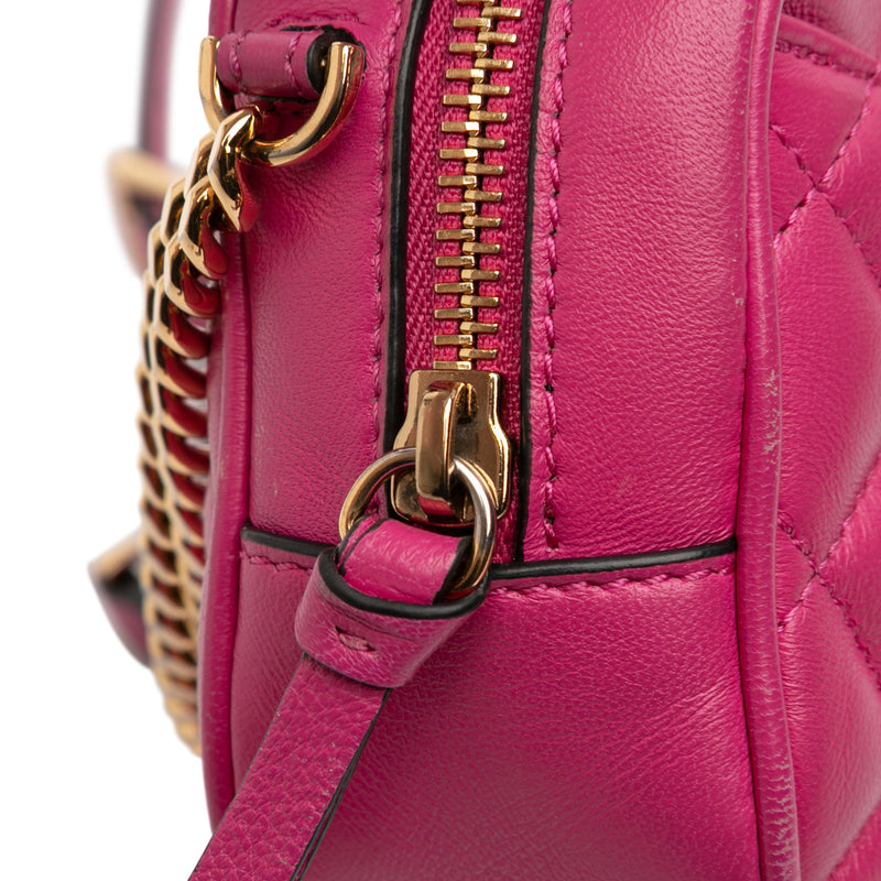 Quilted Lambskin La Medusa Camera Bag - Image 7