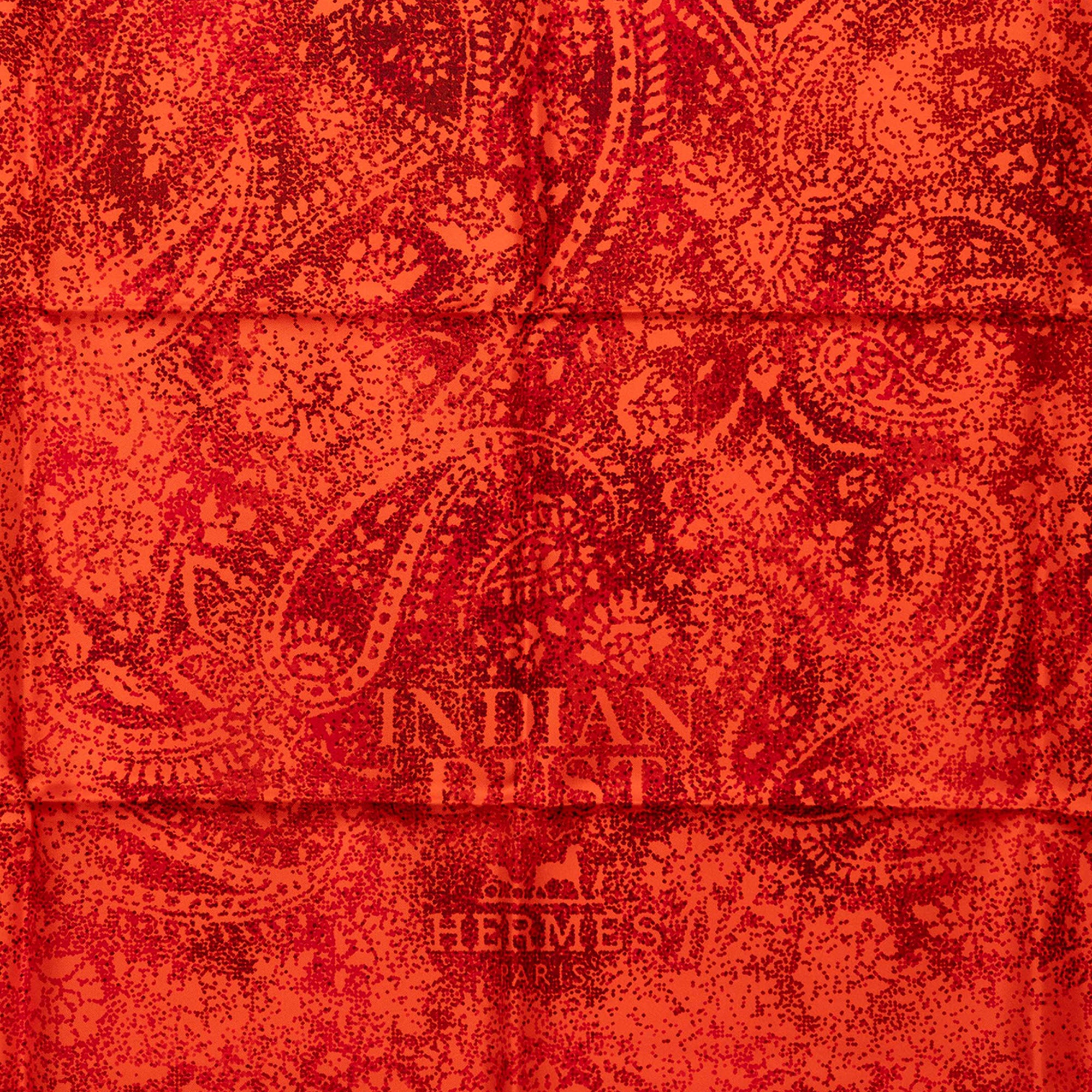 Indian Dust Silk Scarf 90 - Image 7