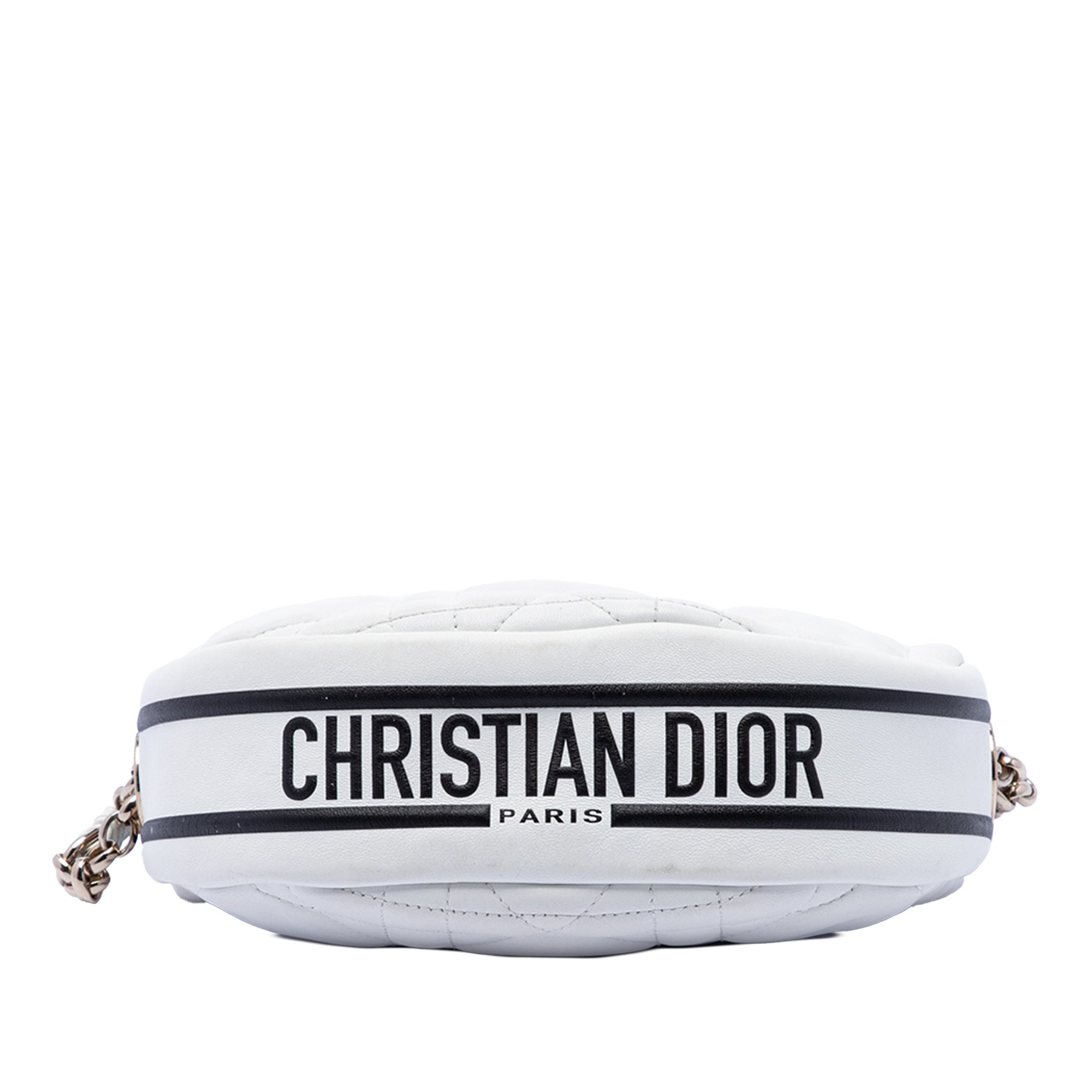 Small Lambskin Cannage Dior Vibe Hobo - Image 3