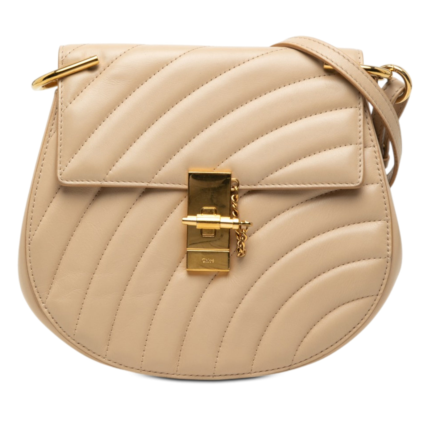 Small Quilted Leather Drew Bijou Crossbody - Image 1