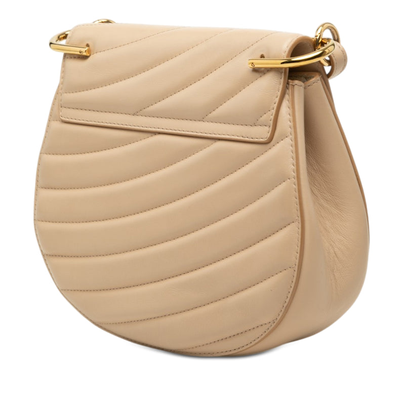 Small Quilted Leather Drew Bijou Crossbody - Image 2
