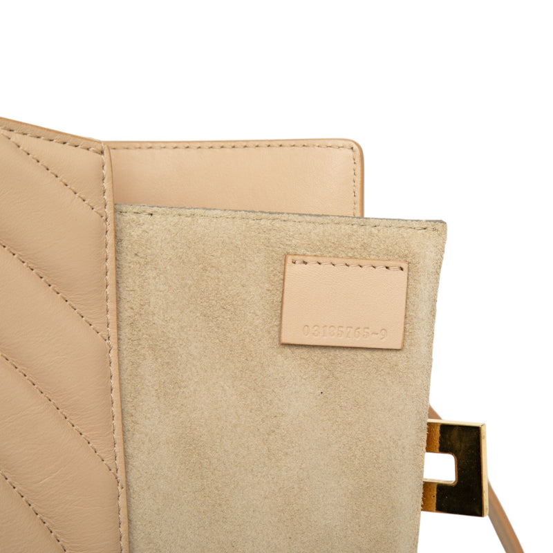 Small Quilted Leather Drew Bijou Crossbody - Image 6