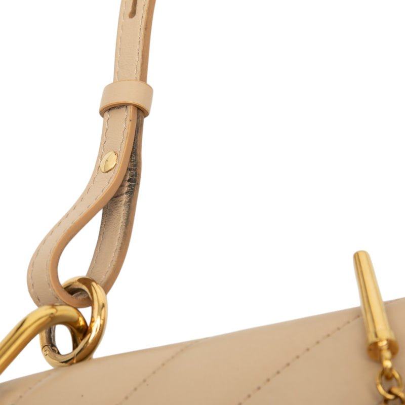 Small Quilted Leather Drew Bijou Crossbody - Image 9