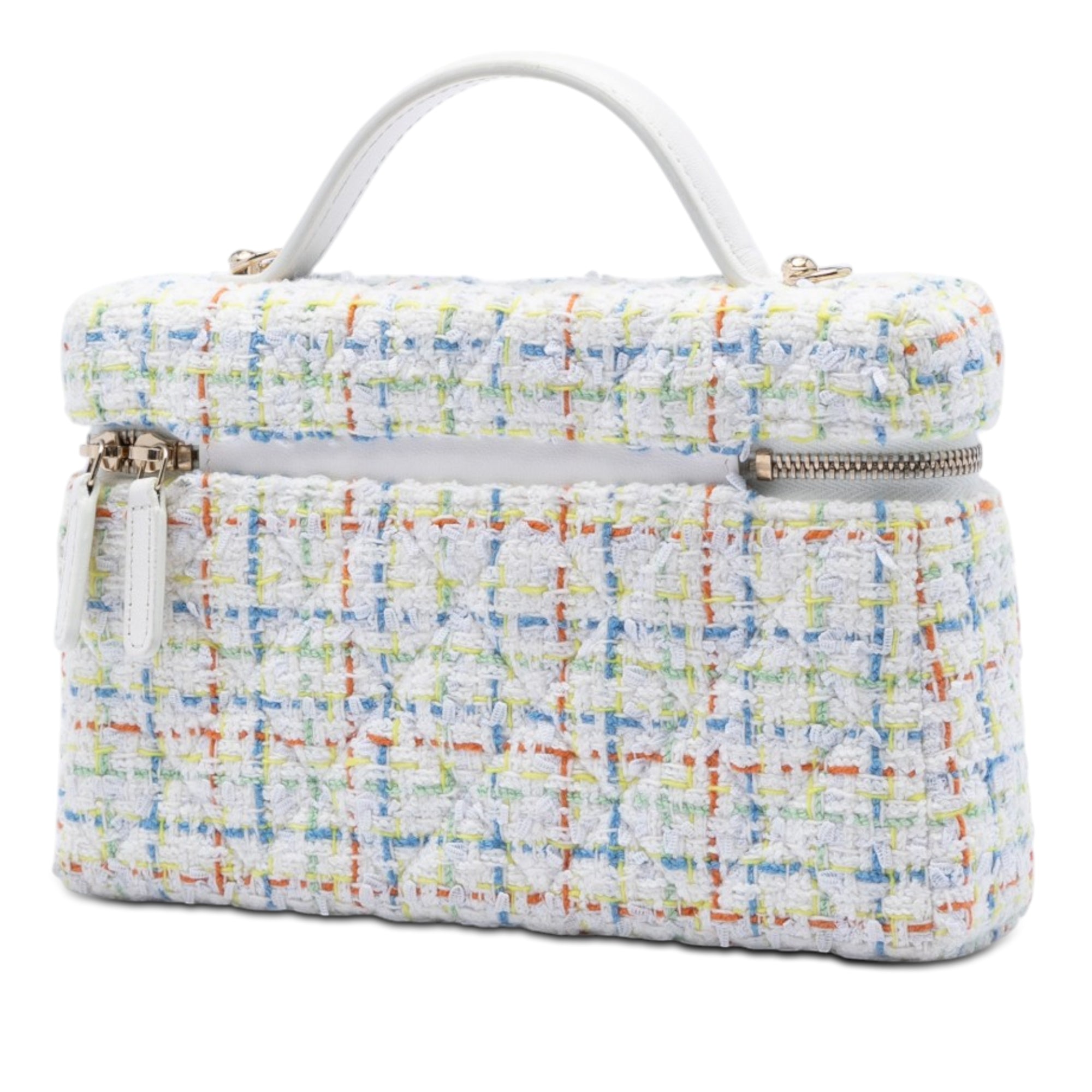 25C Cruise CC Quilted Tweed Vanity Bag - Image 2